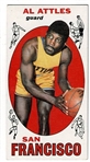1969 Topps Basketball #24 Al Attles - San Francisco Warriors